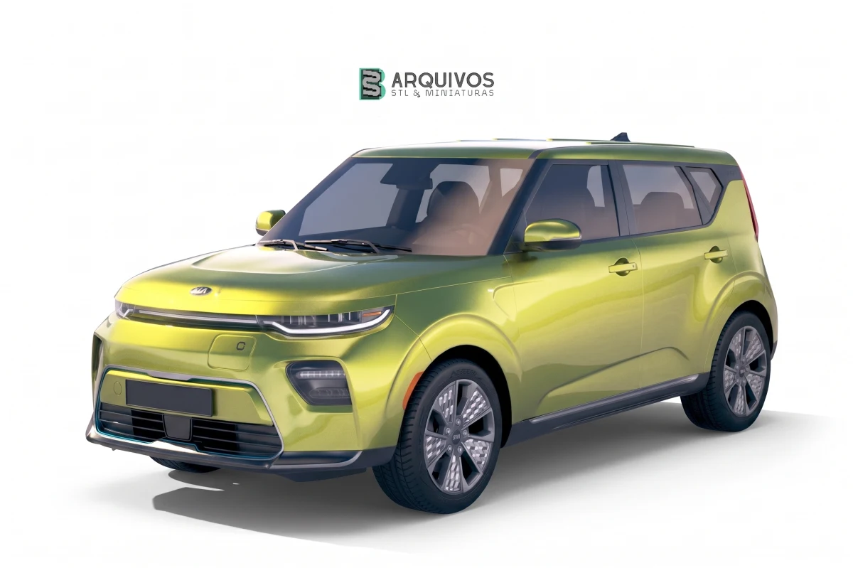 Modelo 3D STL - Kia Soul EV 2020